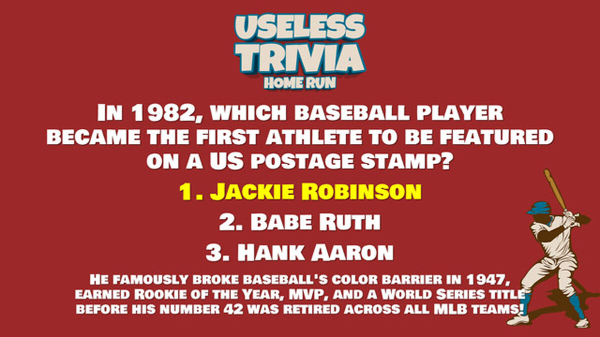 Useless Trivia: Home Run image number null